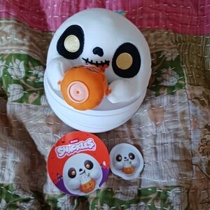 Snackles Halloween Ghost Plush Raven